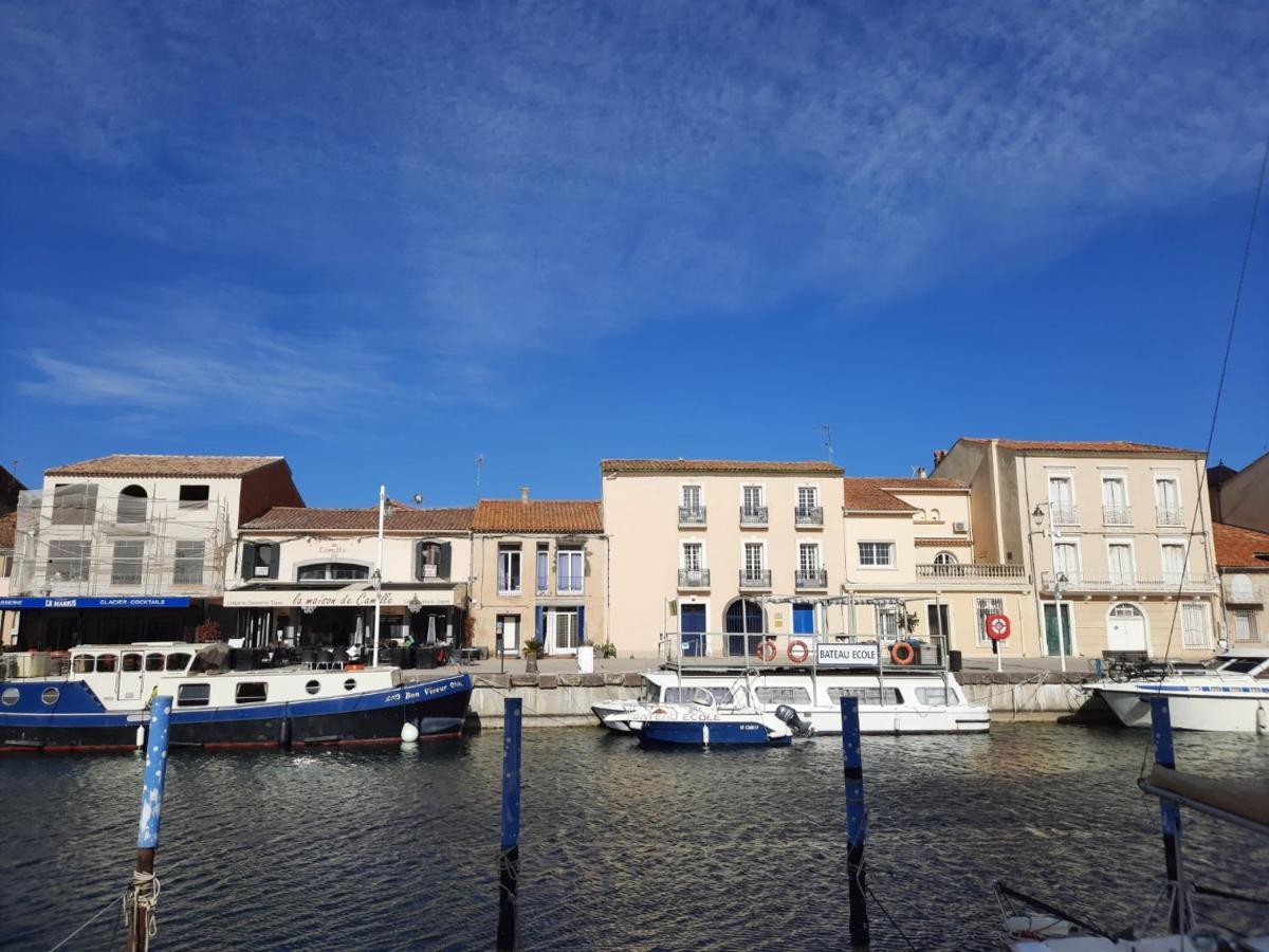 Appartement De Charme Sur Le Port De Marseillan Exteriér fotografie